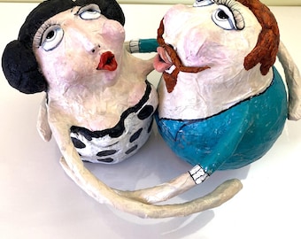Botero and Boterina, the lovebirds!