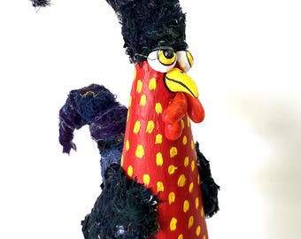 Colonel, the lovestruck rooster!