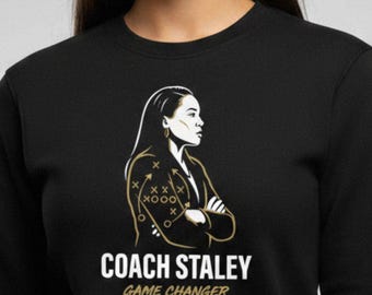 Coach Staley Sweatshirt, Game Changer Women's Basketball Shirt, Dawn Staley Fan Gift, Inspiring Female Coach Crewneck, Sporty Girl Gift