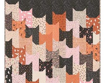 Purrville Quilt Pattern By Chrissy Lux of Branch and Blume