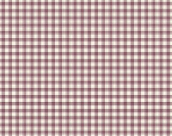 Riley Blake-Renew Plaid Purple yardage, SOLD in HALF yard increments #c17284-PURPLE