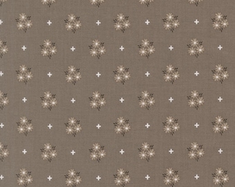 Moda Birch And Willow- Slate- yardage, SOLD in HALF yard increments 37722 17
