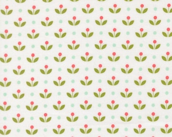Moda Bloomsberry yardage, SOLD in HALF yard increments-White 55357 11