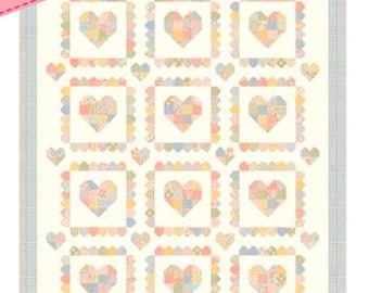 Kit- Pieced With Love Quilt Kit with Handmade Sweetness Fabric