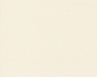 Moda, Bella Solids Ivory 9900 60, yardage, SOLD in HALF yard increments