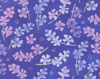 Moda, Delphinium Agapanthus 24651 15, by Janet Clare yardage, SOLD in HALF yard increments