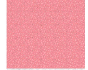 Riley Blake, Peach Cobbler Meadow Pink by Lilly Ashbury yardage, SOLD in HALF yard increments #C 17425- Pink