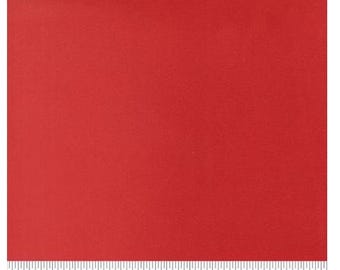 Quilting Cuddle Solid Scarlet by Shannon Fabrics - yardage, SOLD in HALF yard increments