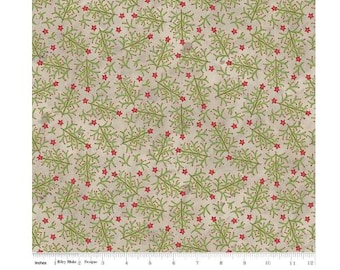 Riley Blake-Northern Christmas Whimsical Trees Neutral-yardage, SOLD in HALF yard increments C17832-NEUTRAL