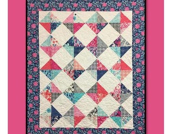 Raspberry Cream Quilt Pattern By Pat Fryer, Villa Rosa Designs/postcard pattern