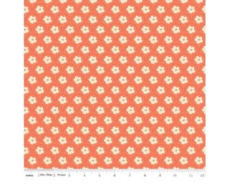 Riley Blake Southern Charm Peach Blossoms yardage, SOLD in HALF yard increments C-17441-rouge