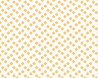 Riley Blake-Meadow Moments Cream Flower Sprinkle yardage, SOLD in HALF yard increments #C17235-Cream