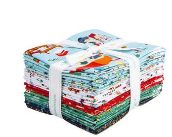 Riley Blake- Happy Haven Fat Quarter Bundle By Shawn Wallace