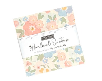 Moda Handmade Sweetness By Heather Briggs- Precut Charm Pack