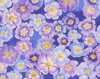 Moda, Delphinium Agapanthus 24650 15, by Janet Clare yardage, SOLD in HALF yard increments