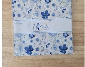 Riley Blake Designs, Sunshine and Dewdrops, by Sandy Gervais Precut Layer Cake