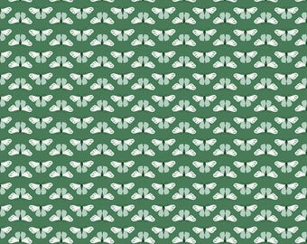 Riley Blake-Meadow Moments Green Butterflies yardage, SOLD in HALF yard increments #C17234-Green