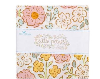 Riley Blake Little Posies by Kayla Naylor- Precut Charm Pack