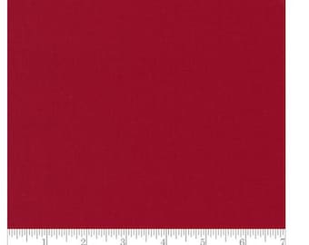 Moda, Bella Solids Country Red #9900 17, yardage, SOLD in HALF yard increments