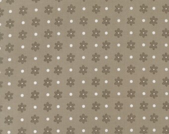 Moda Poinsettia and Pear - Stone yardage, SOLD in HALF yard increments #37713 17