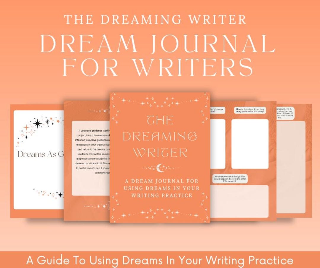The Dreaming Writer: A Celestial Themed Printable Dream Journal With ...