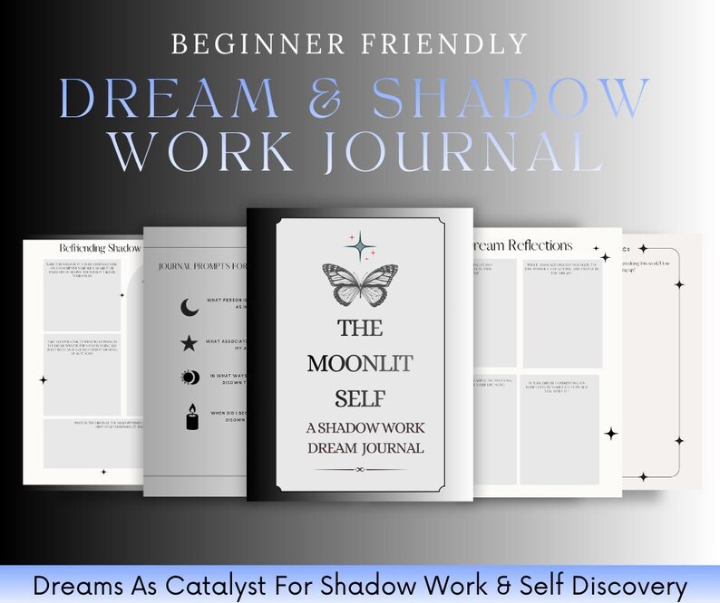 Printable Dream & Shadow Work Journal - Etsy