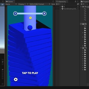 Unity Stack Ball Game Source Code | Hyper Casual Mobile Game Template (Digital Download) image 5