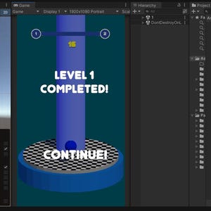Unity Stack Ball Game Source Code | Hyper Casual Mobile Game Template (Digital Download) image 4