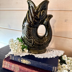 Dartmouth Fish Jug - Etsy