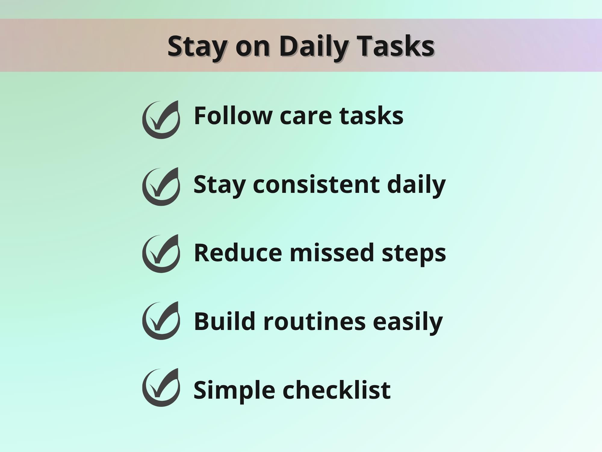 Elderly Daily Care Checklist Printable, Senior Care Routine Tracker ...