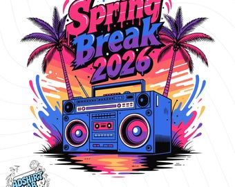 Spring Break 2026 Png , Spring Break Squad, Funny Spring Png, Beach Trip Png, Spring Break Png, Beach Vacation Png, Family Vacation Digital