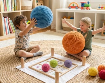 Motif boule au crochet | Sphère Amigurumi, Jouet, Ornement Téléchargement PDF
