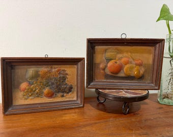 油彩画 静物画 金色フレーム 果樹つ 油彩画 静物画 金色フレーム 果樹つ 【公式通販】