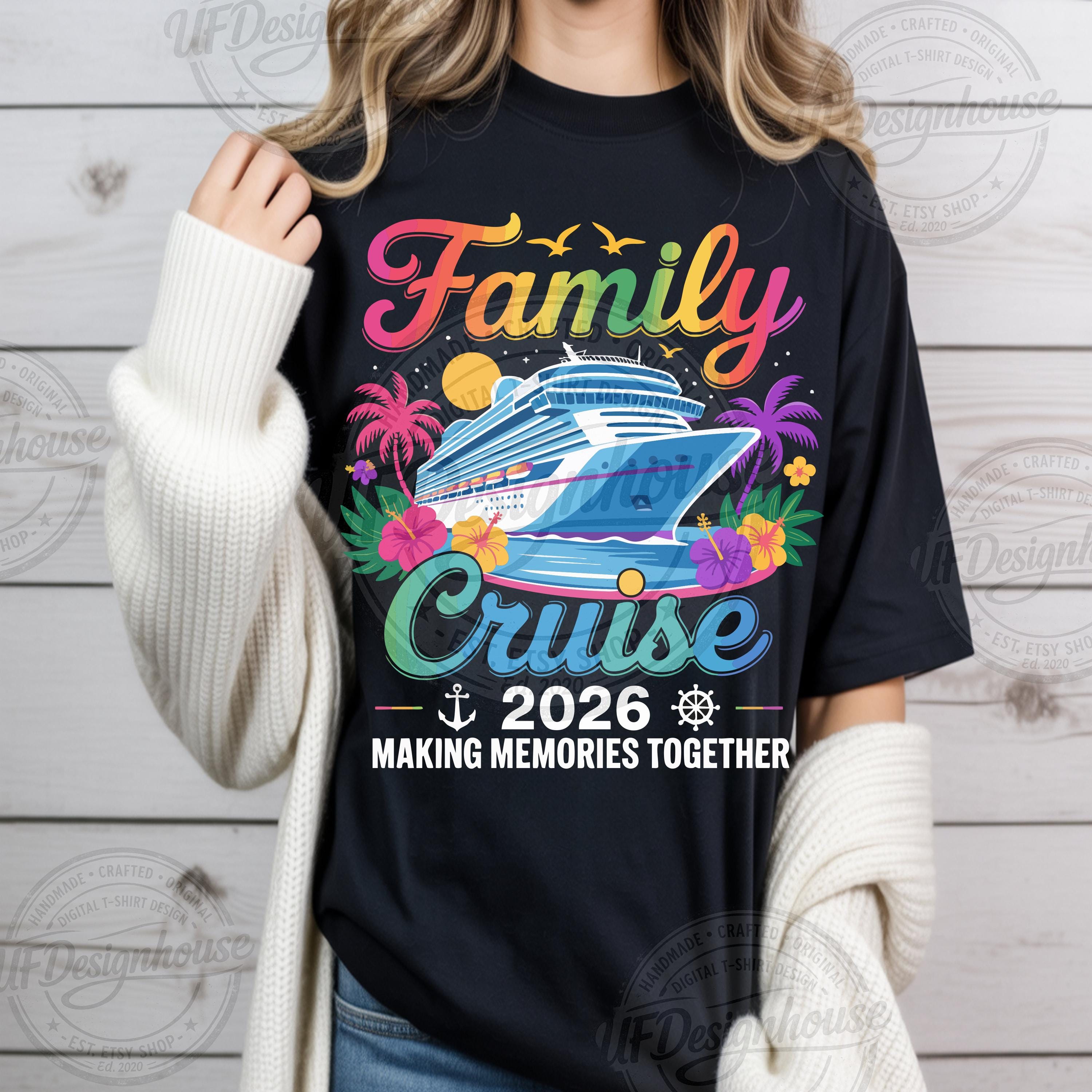 Family Vacation 2026 SVG PNG Bundle Tropical Ship Trip Shirt Matching ...