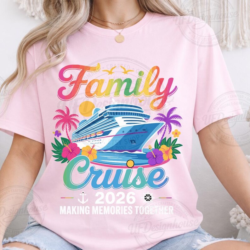 Family Vacation 2026 SVG PNG Bundle Tropical Ship Trip Shirt Matching ...