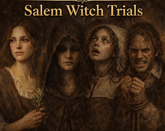 Salem Witch Trials: Digital Paper Kit