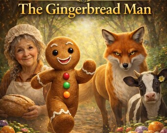 Fairy Tale Digital Kit: The Gingerbread Man