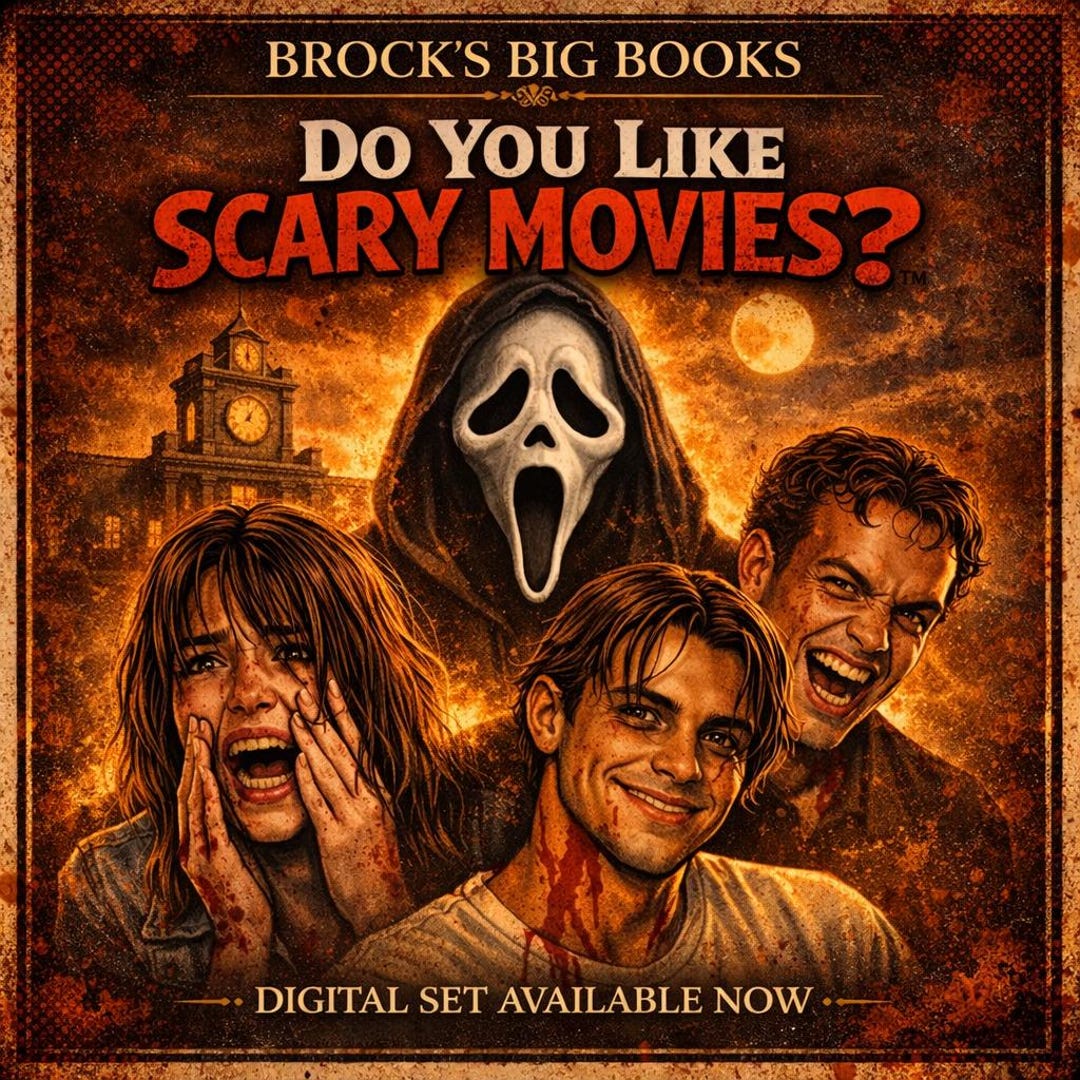 Scrary Kit Classic Horror Digital Kit: Do You Like Scary Movies? - Etsy