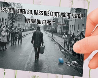 Postcard “The Great Farewell”