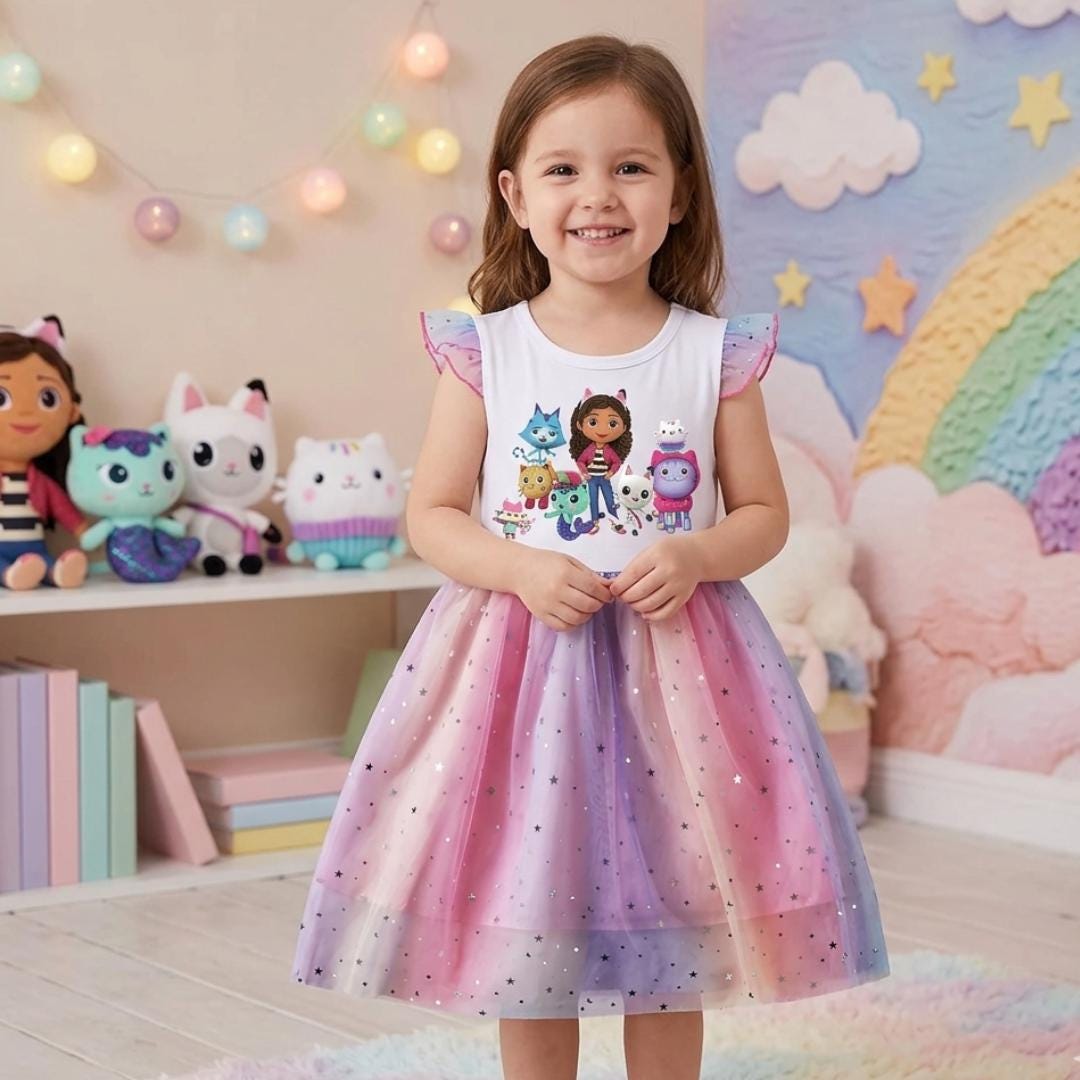 Gabbys Dollhouse Party Dress - Etsy