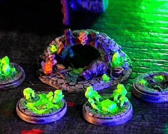 Mordheim Warpstone Token set