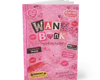 Op Wank Bank Mean Girls geïnspireerd komisch notitieboek | Dagboek met grappige citaten