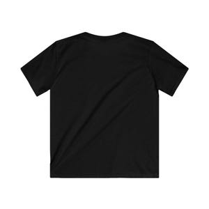 Kinderen vleermuis vampier T-shirt, gotisch griezelig Halloween-shirt afbeelding 4