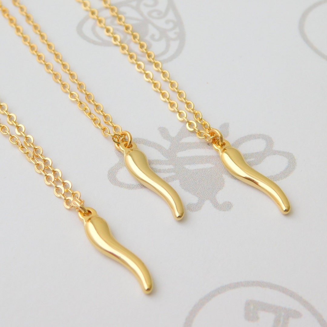 【loro】corno necklace gold corno necklace gold｜LORO(Lorro) official online store