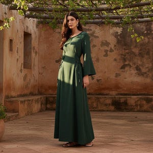 green eid dress Dark mint green what colour hijab to wear with light green dress