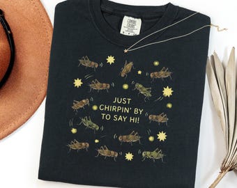 Maglietta Comfort Colors, maglietta di entomologia, maglietta per appassionati di scienza, maglietta con animali carini e strani, maglietta per insegnanti di biologia, fiore di prato