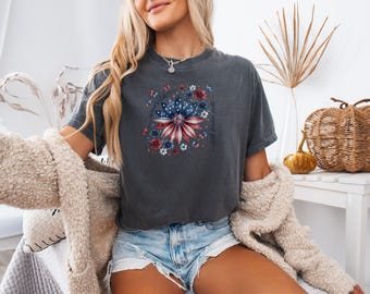 patriotic floral shirt, america 250 tee, usa 250 shirt, 1776 2026 shirt, independent day t-shirt, vibrant flower graphic tee