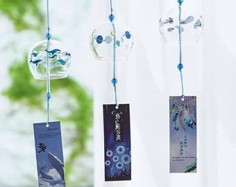 Japanse Windbel Japan Chimes Glas Furin Home Decors Spa Keuken Kantoor Decor Sakura