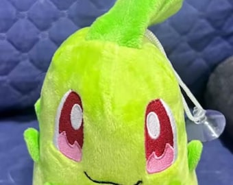 Cute Green Leaf Plush Toy – Soft Plant Creature Plushie – Kawaii Nature-Inspired Stuffed Animal Gift 20cm