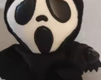 Ghostface Plush Toy | Horror Character Stuffed Doll, 18cm